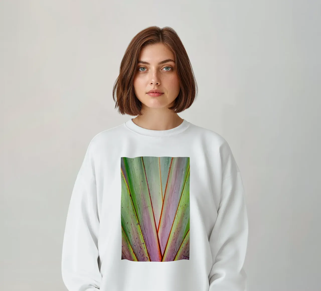 Flax Pattern felpa da Nur Mut