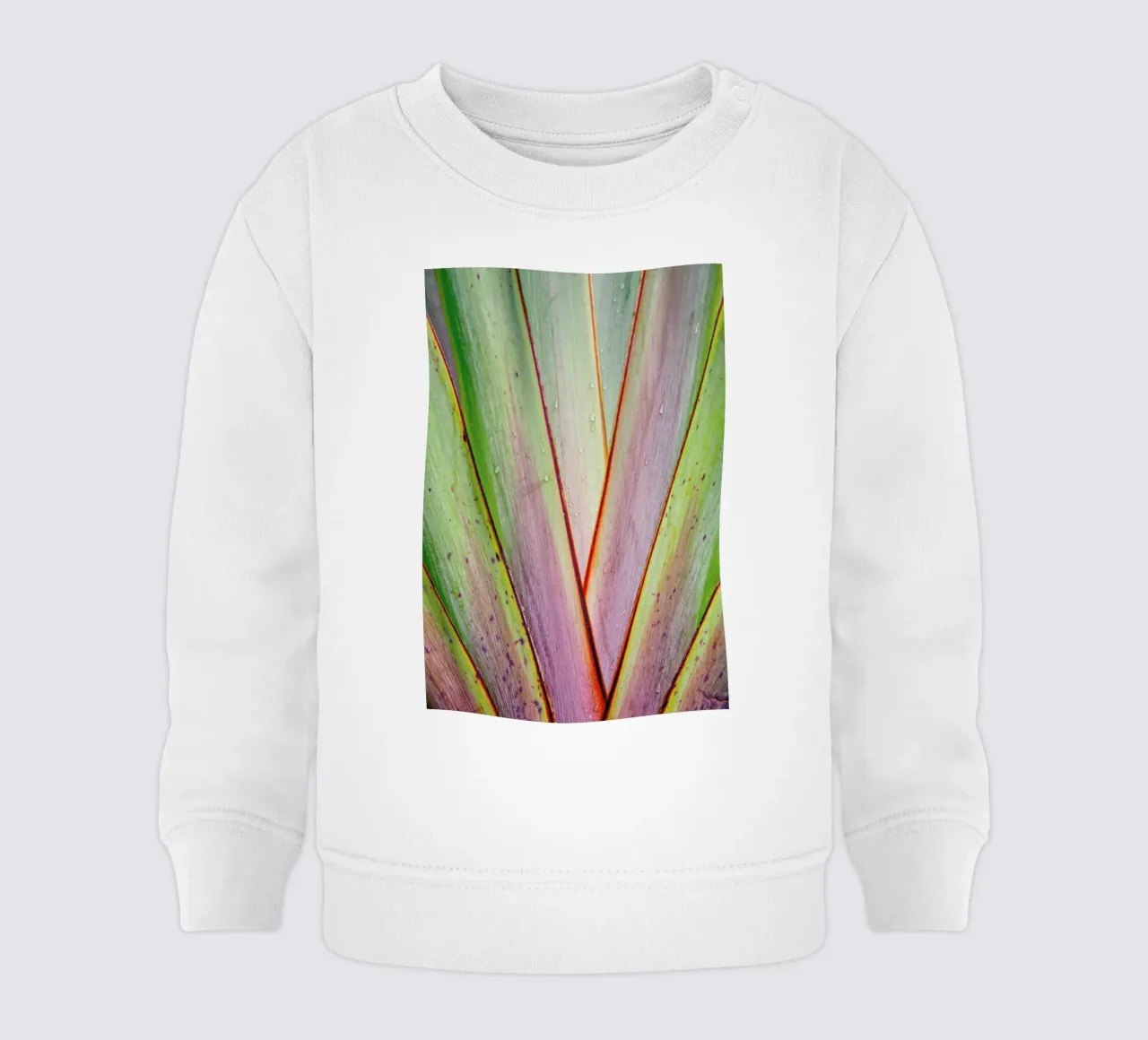 Flax Pattern felpa neonato da Nur Mut