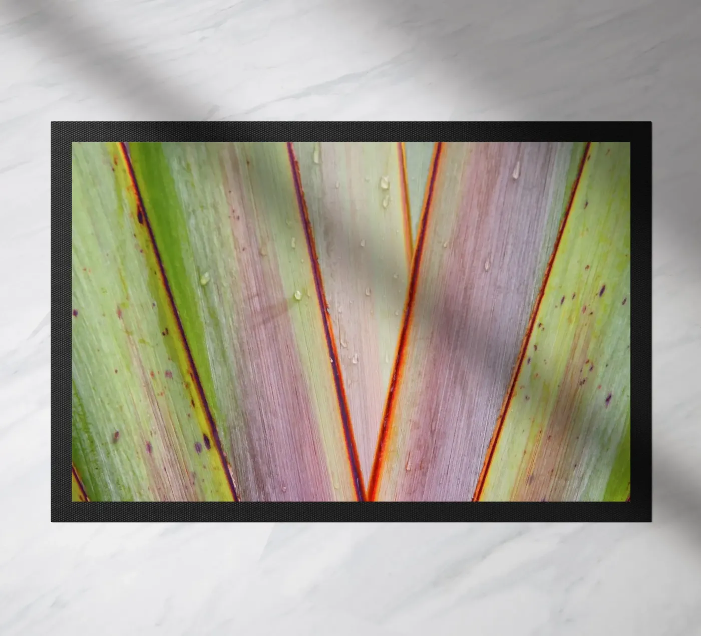 Flax Pattern doormat by Nur Mut