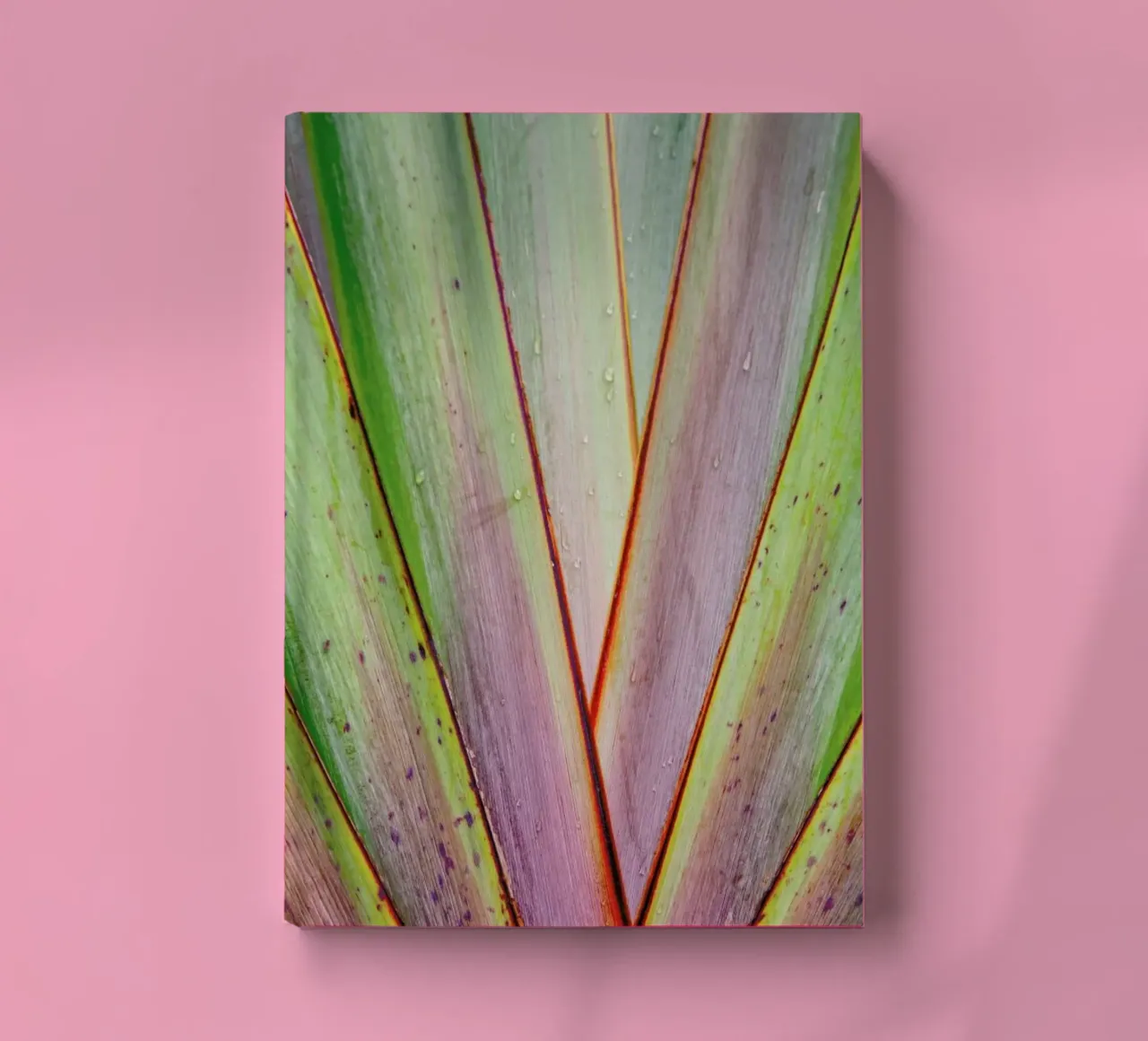 Flax Pattern notebook by Nur Mut