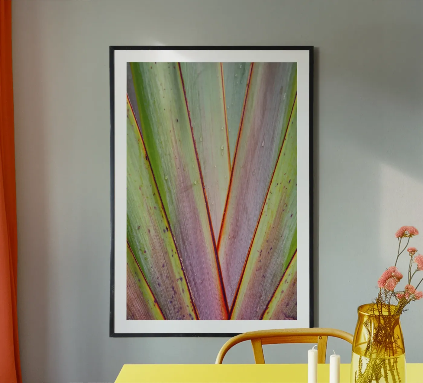 Flax Pattern poster da Nur Mut