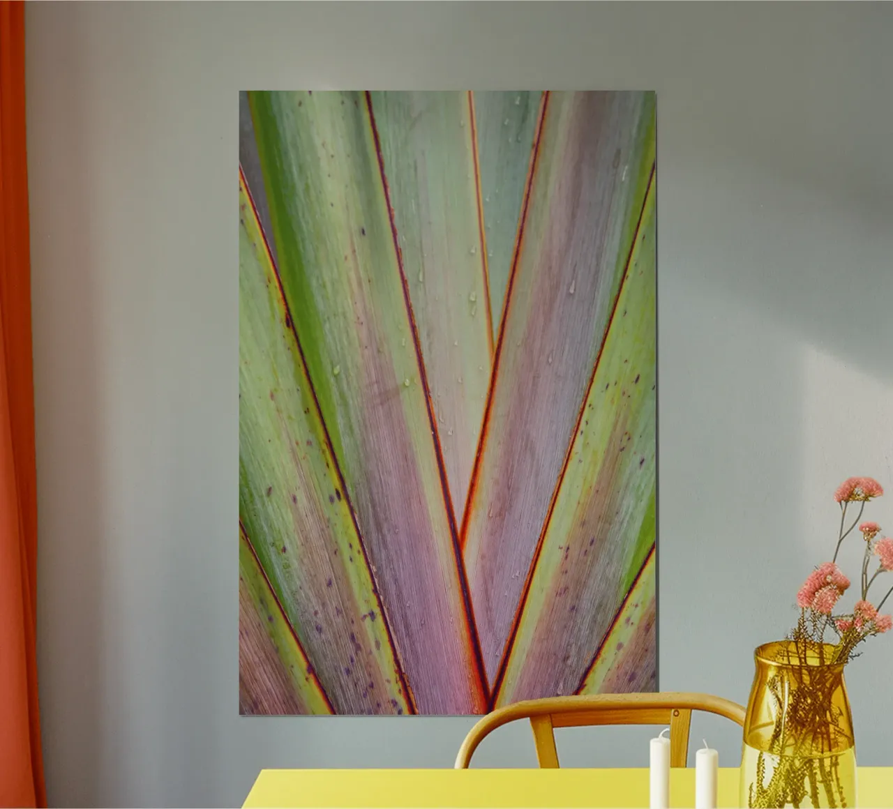 Flax Pattern poster van Nur Mut