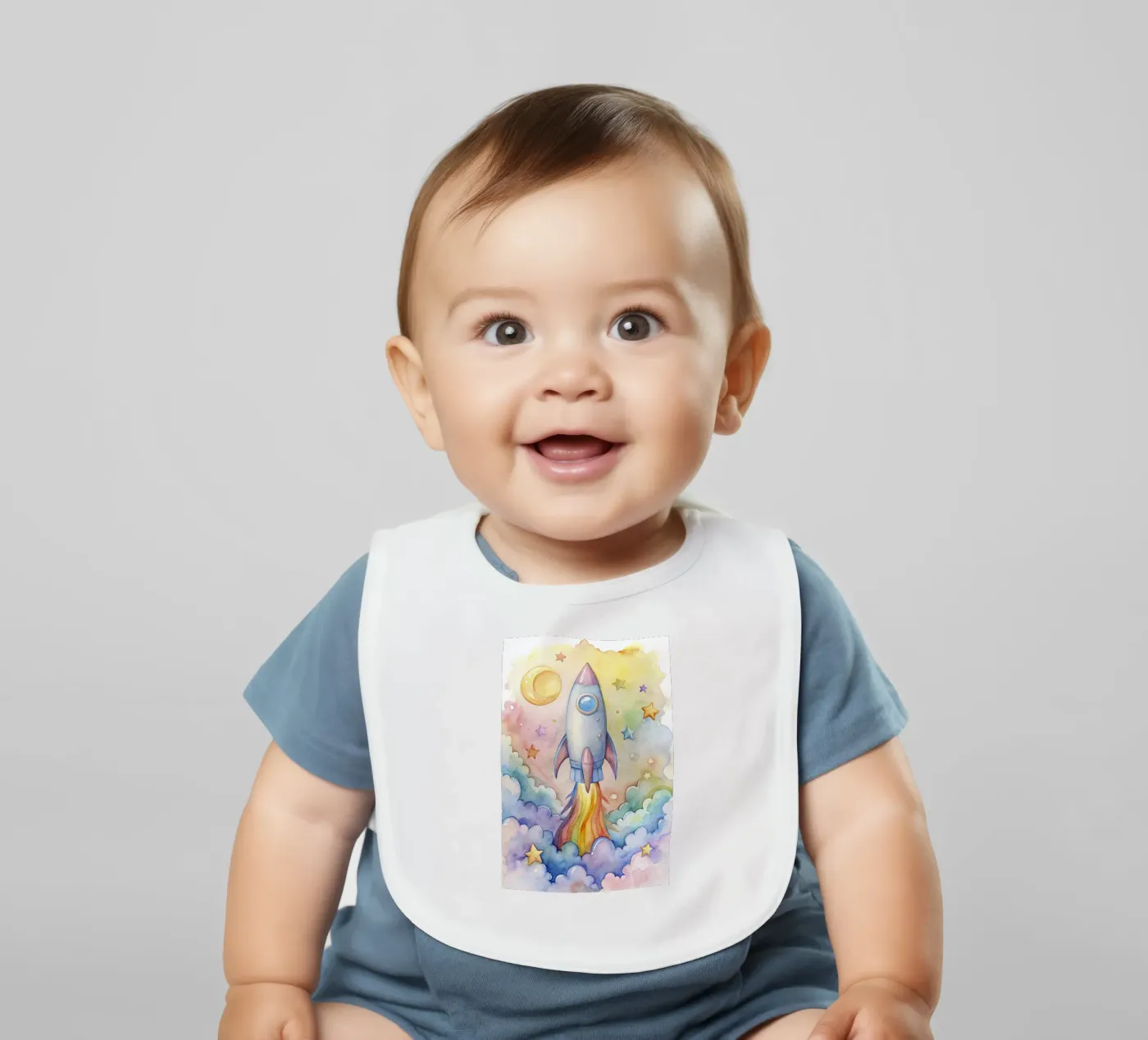 Rocket Babylätzchen von 🎁 NOBELART