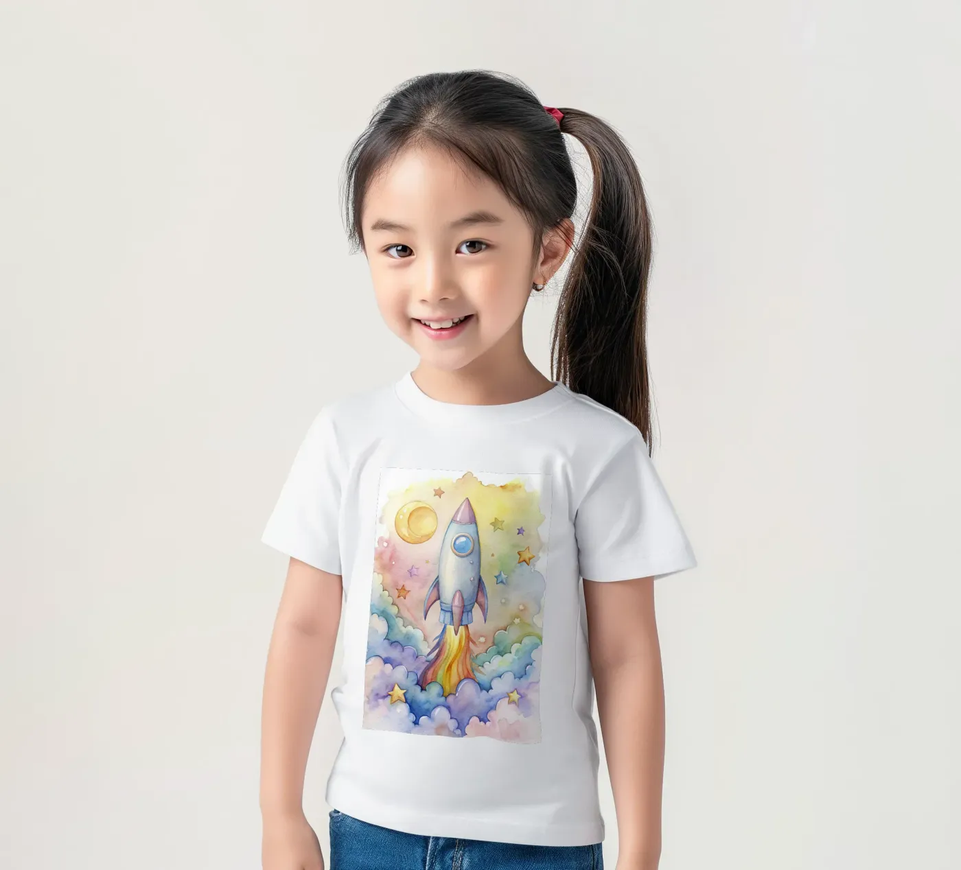 Rocket t-shirt bambini da 🎁 NOBELART