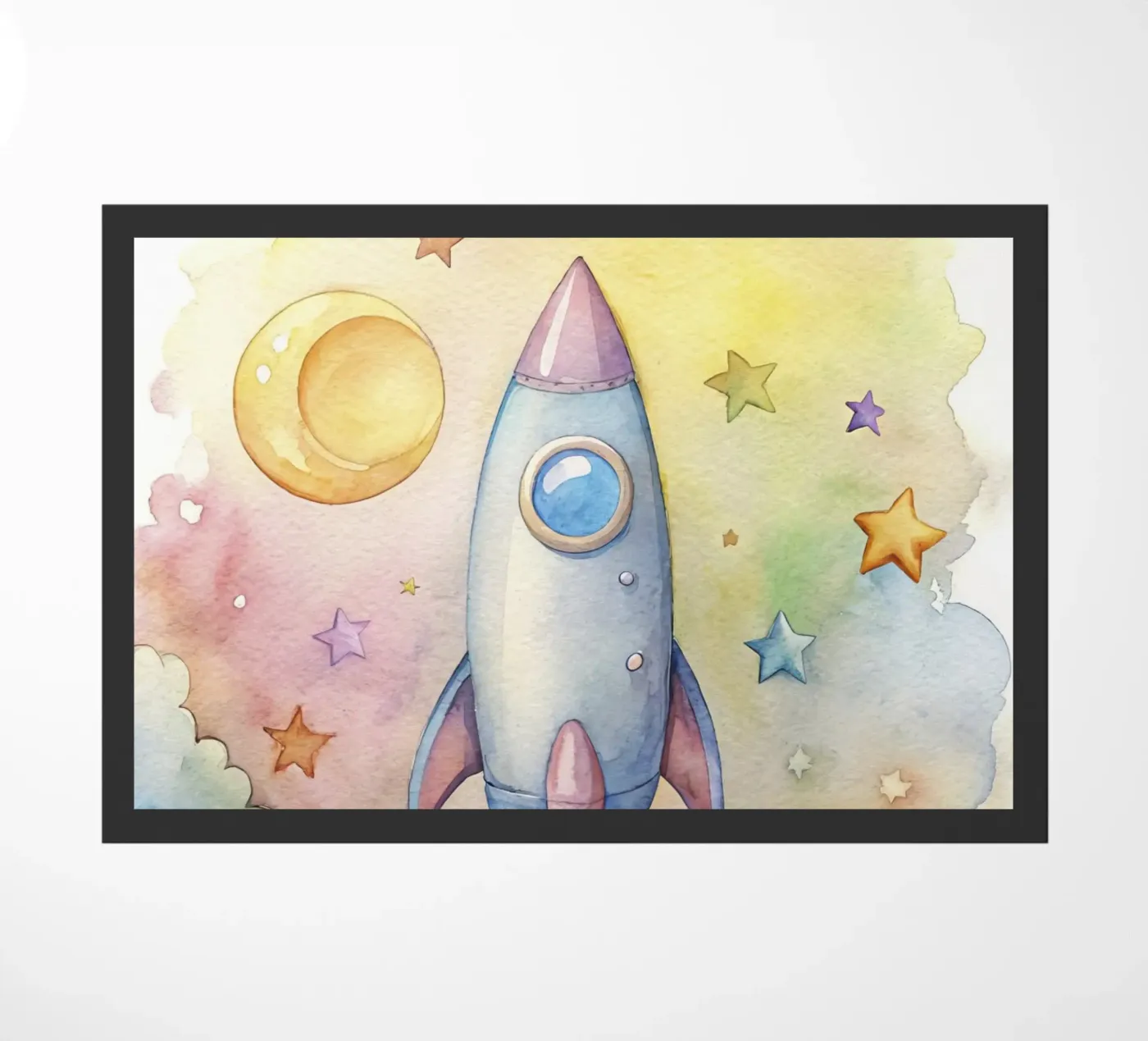 Rocket doormat by 🎁 NOBELART