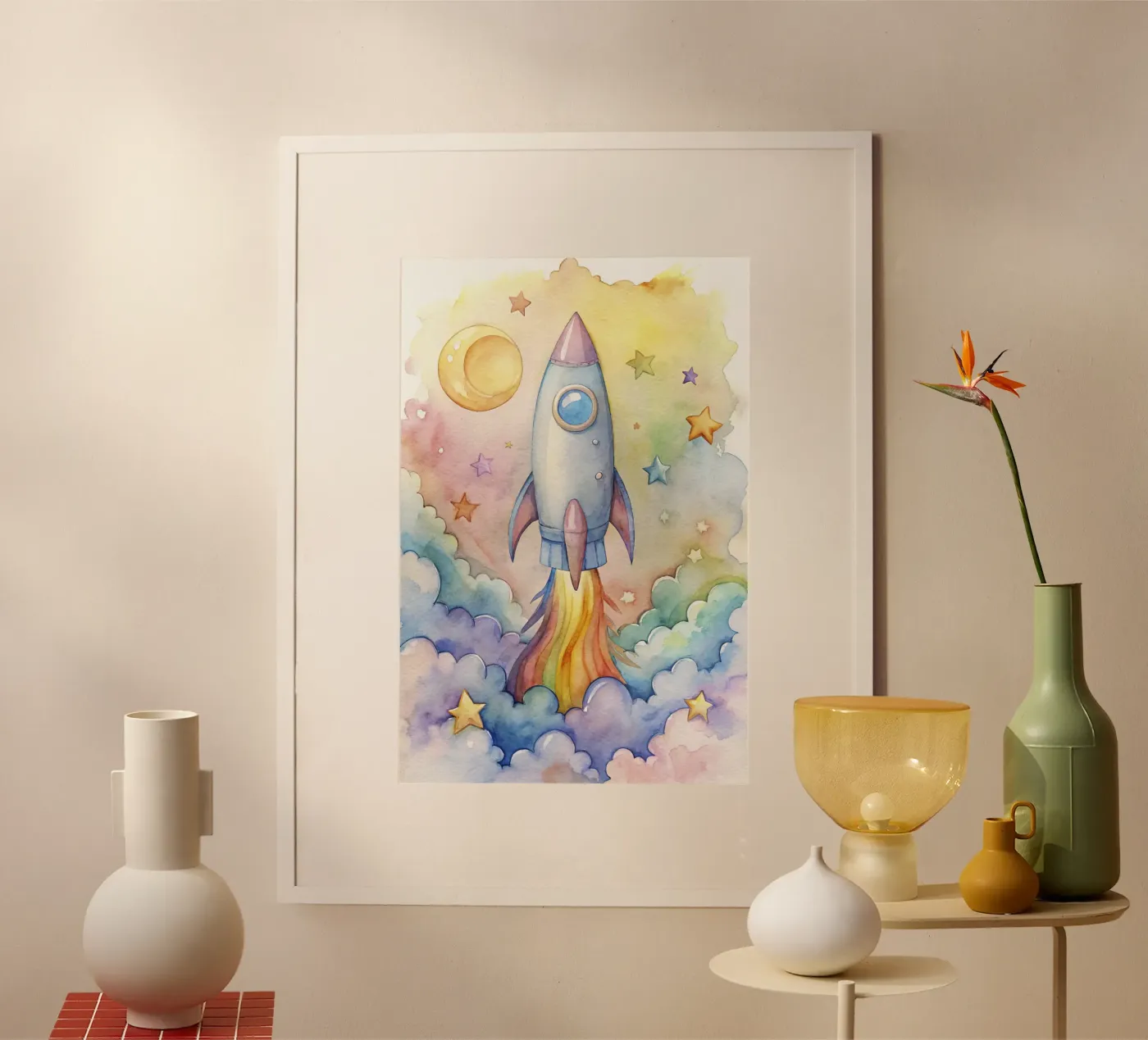 Razzo poster da 🎁 NOBELART