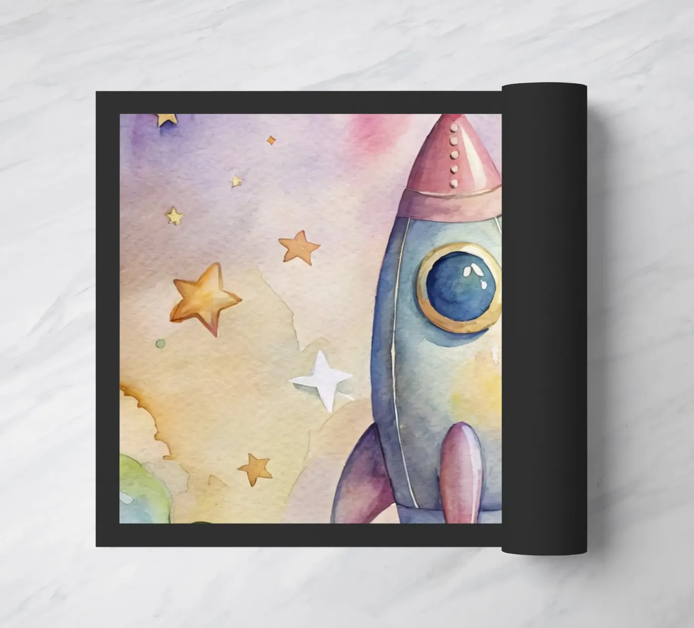 Rocket deurmat van 🎁 NOBELART