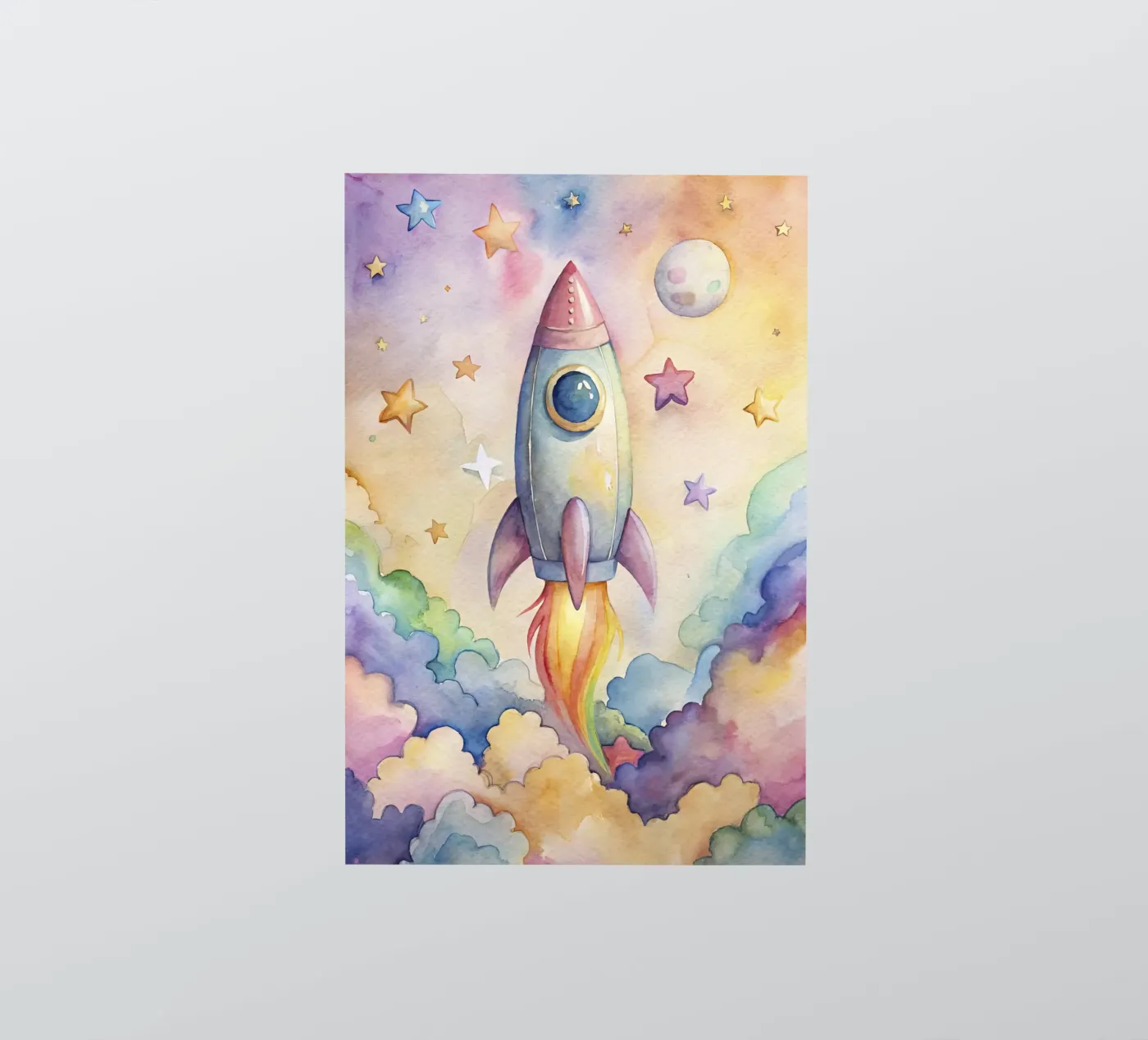 Rocket sticker by 🎁 NOBELART