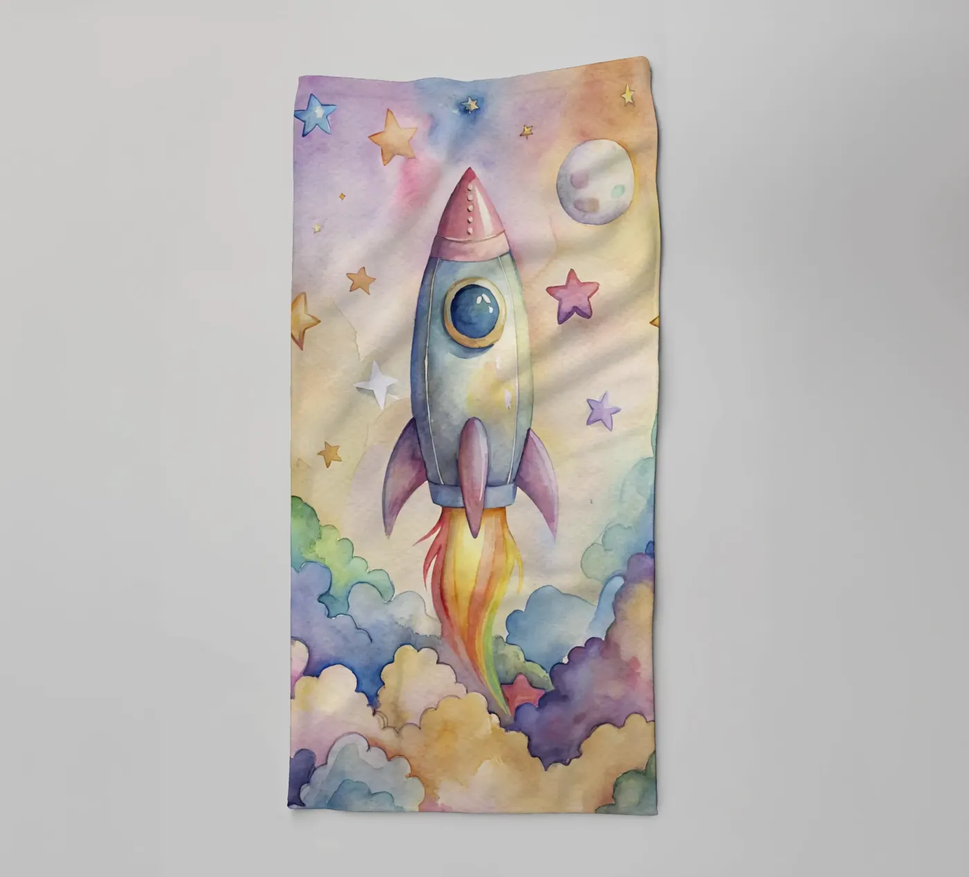 Raket badhanddoek van 🎁 NOBELART