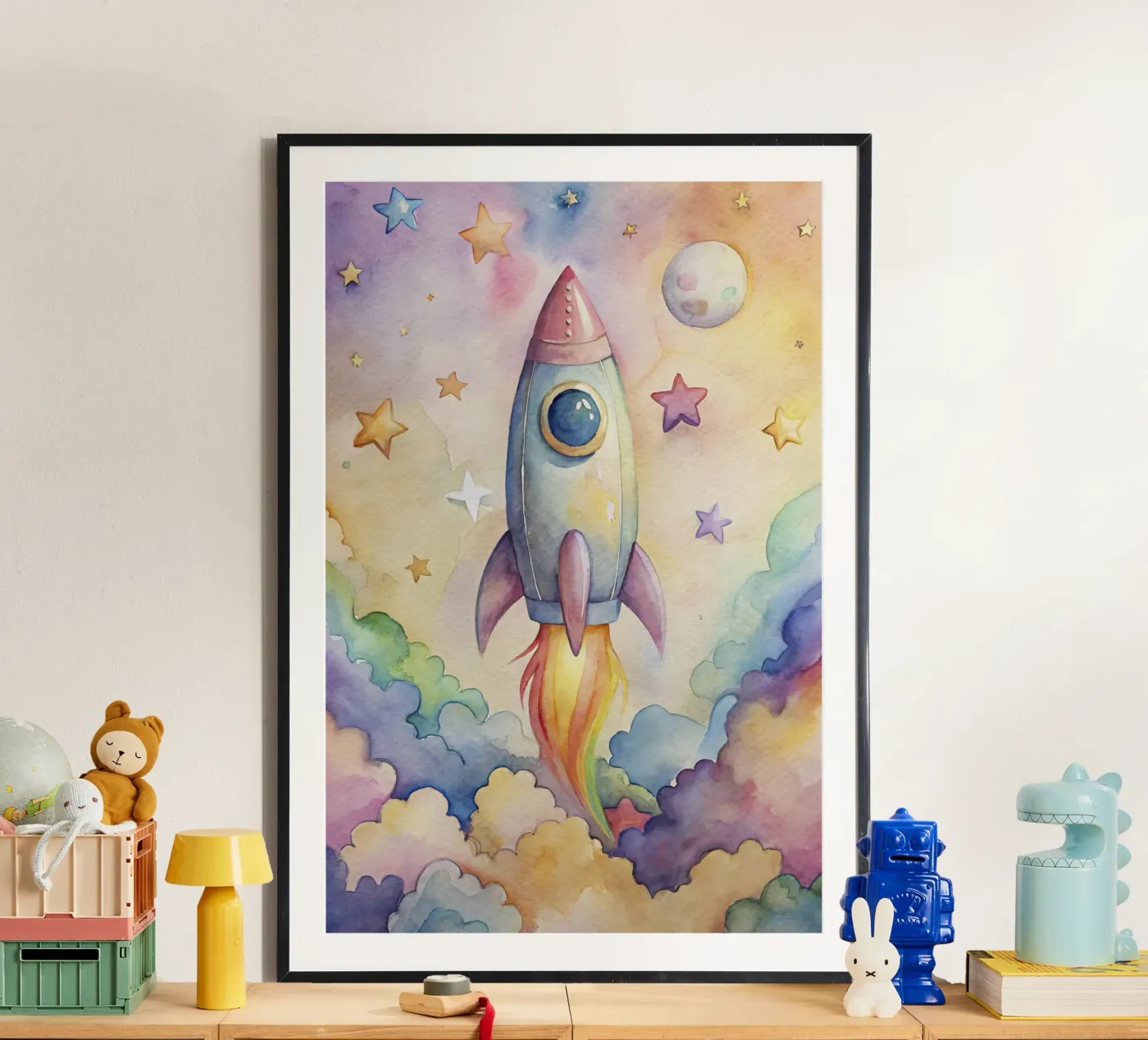 Razzo poster da 🎁 NOBELART