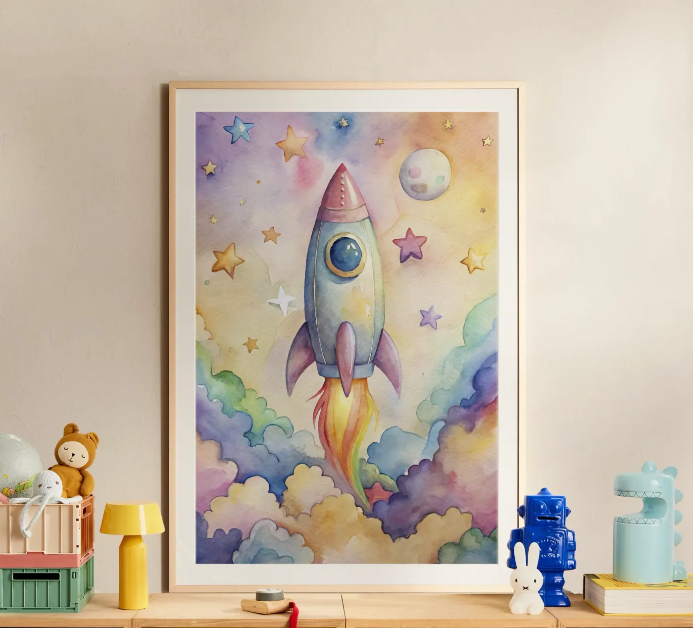Razzo poster da 🎁 NOBELART