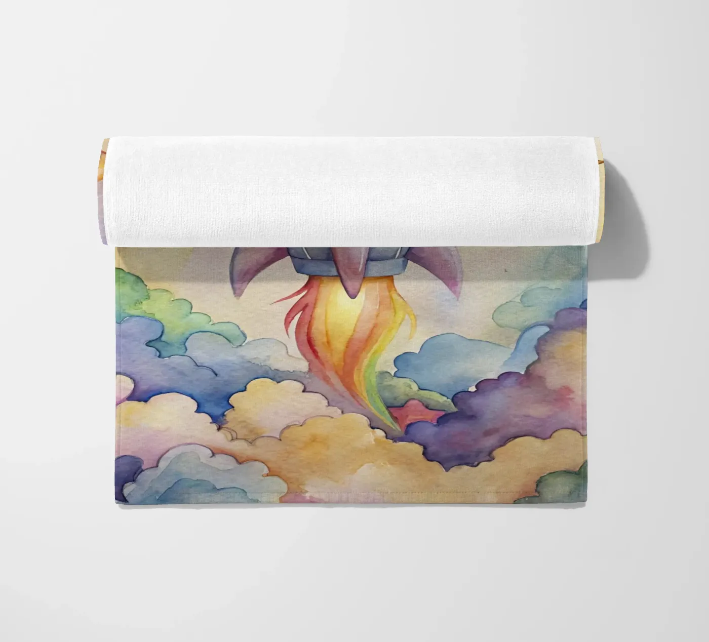 Raket strandhanddoek van 🎁 NOBELART