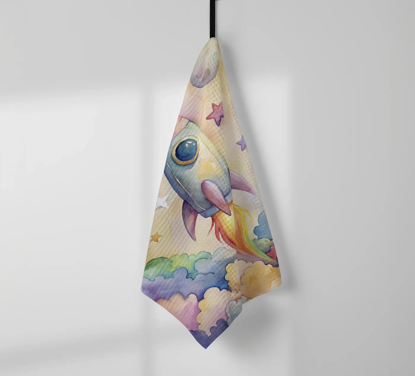 Rocket Geschirrtuch von 🎁 NOBELART