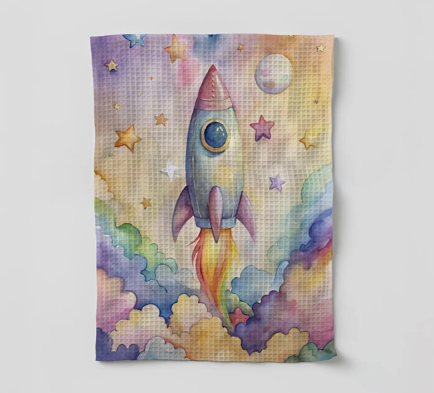 Rocket Geschirrtuch von 🎁 NOBELART
