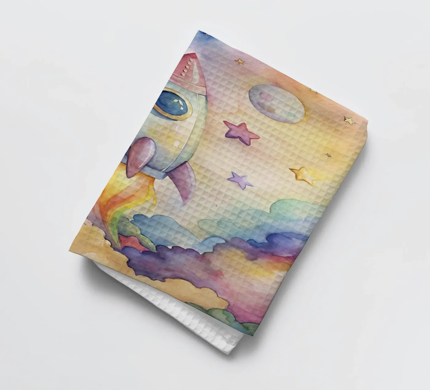 Rocket Geschirrtuch von 🎁 NOBELART