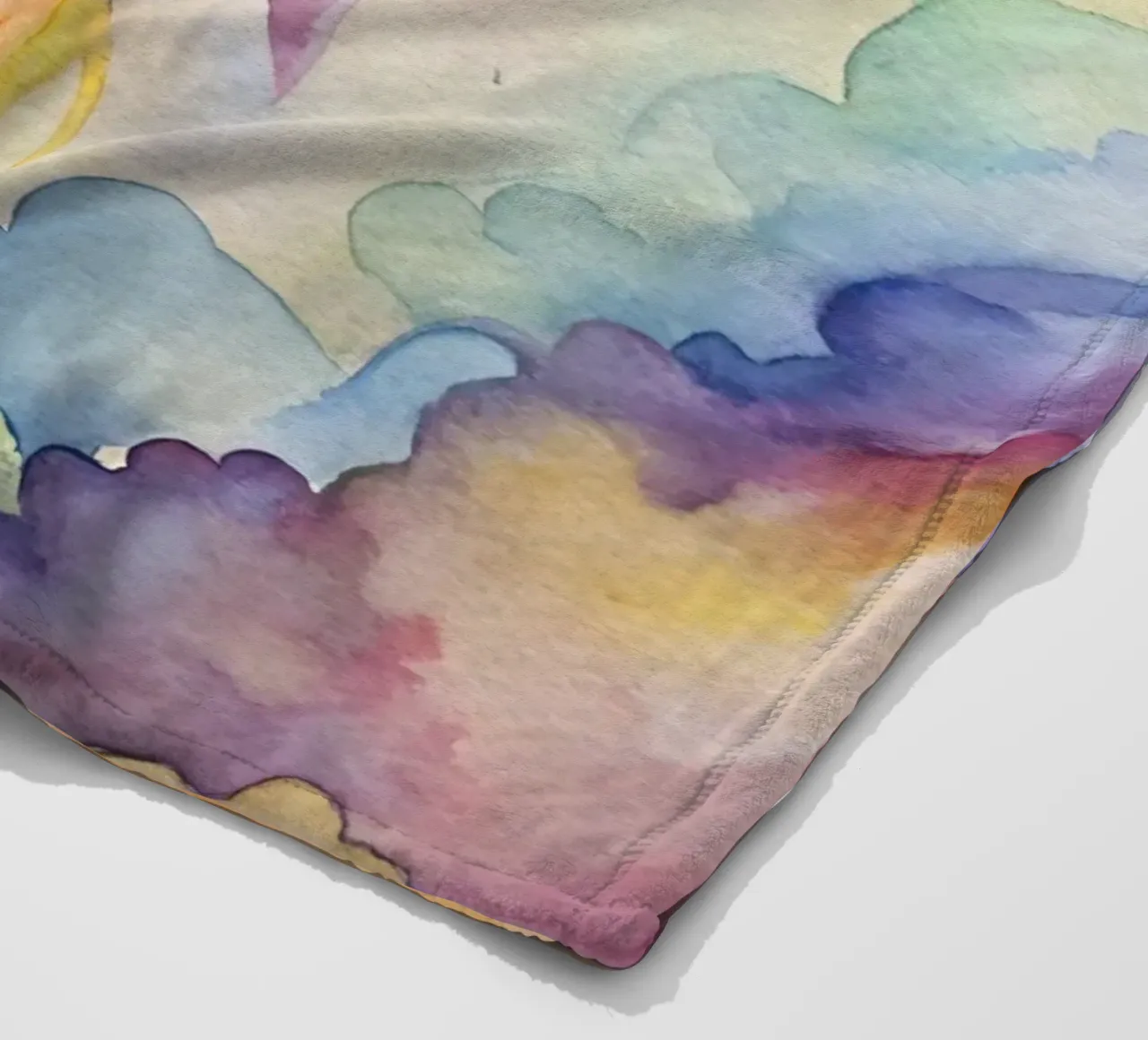 Rakete Fleecedecke von 🎁 NOBELART