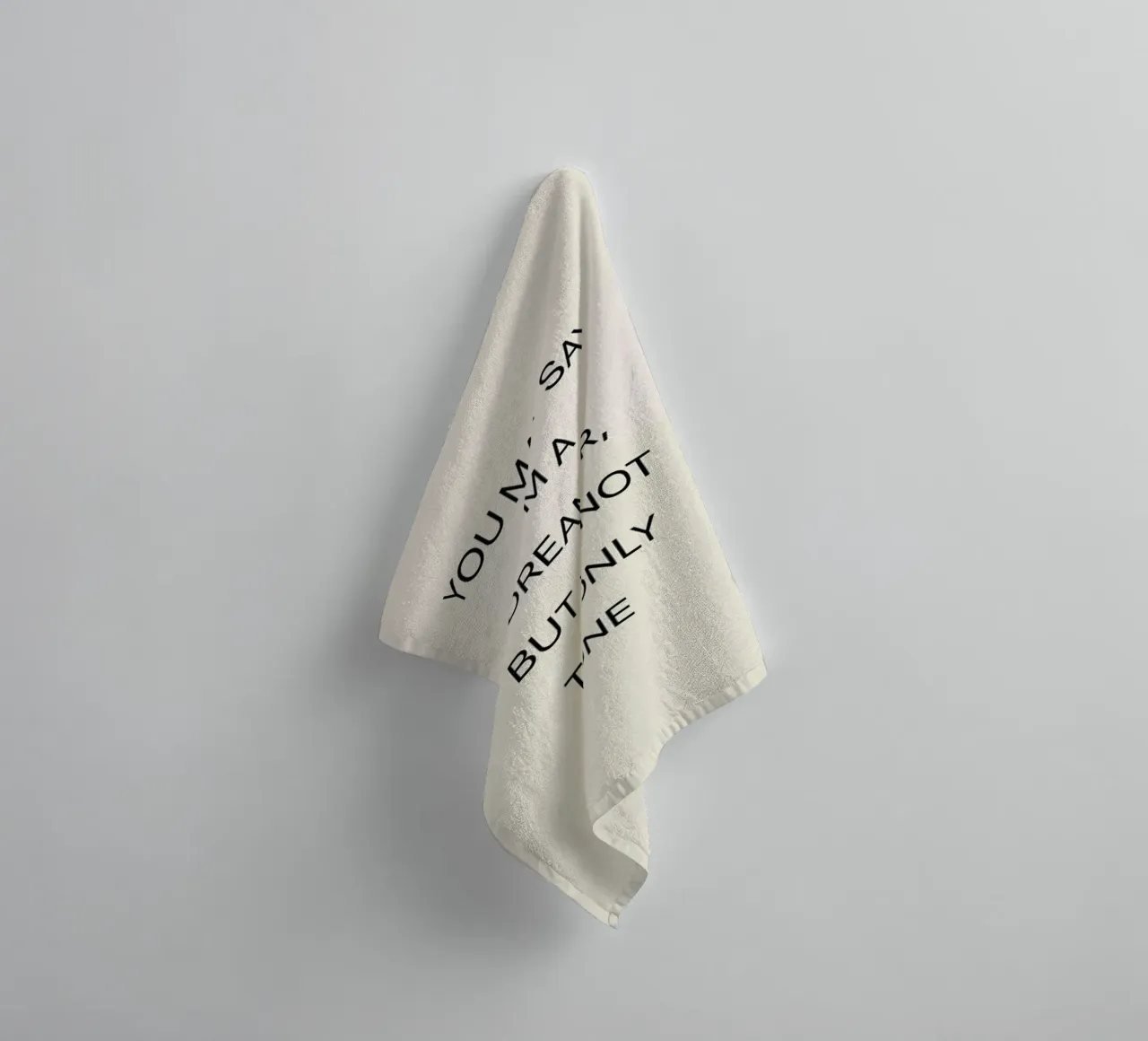 You May Say I'm a Dreamer 02 towel by Studio One