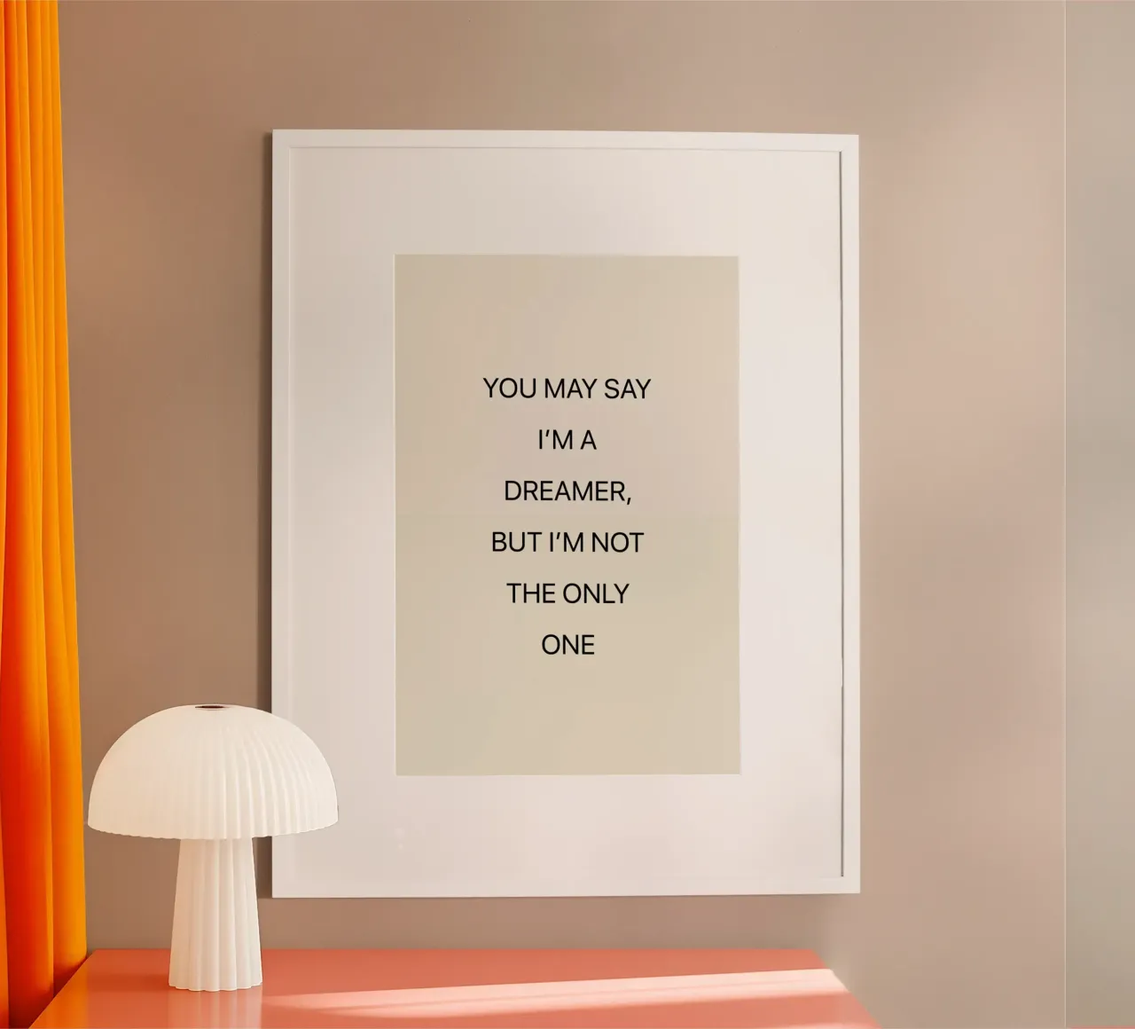 You May Say I'm a Dreamer 02 Hahnemühle von Studio One