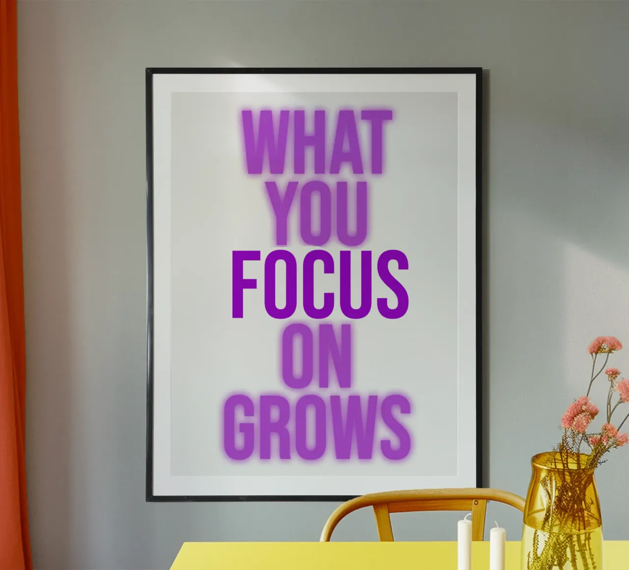 Focus poster da Happy 😃 Art 🎨 by Christine Schnoell