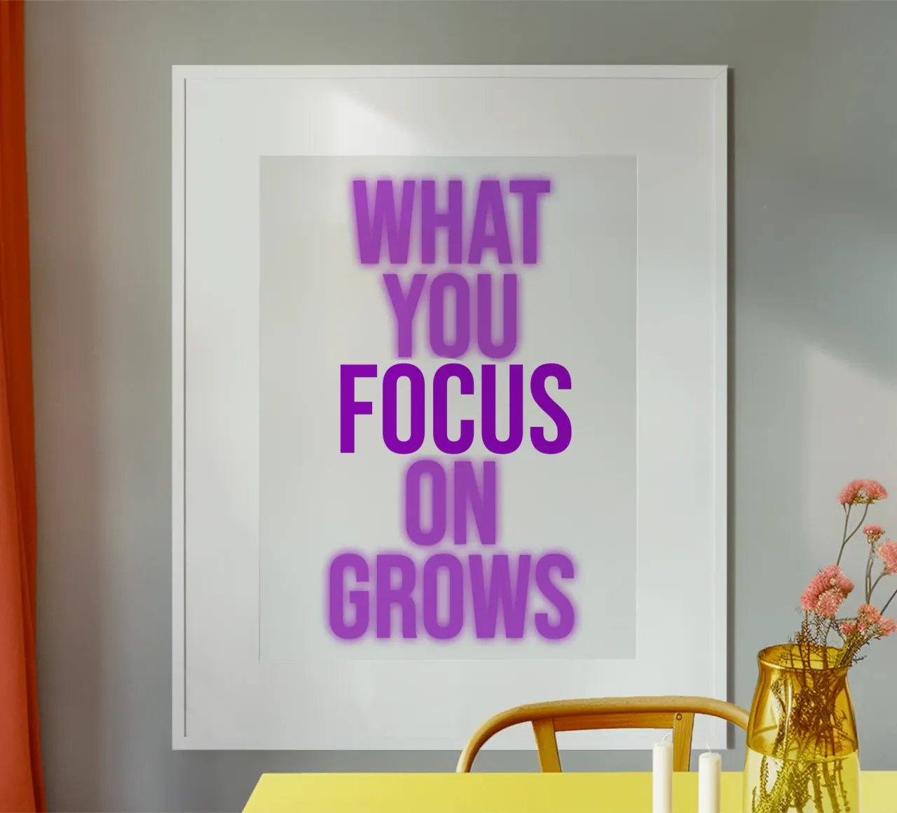 Focus poster da Happy 😃 Art 🎨 by Christine Schnoell