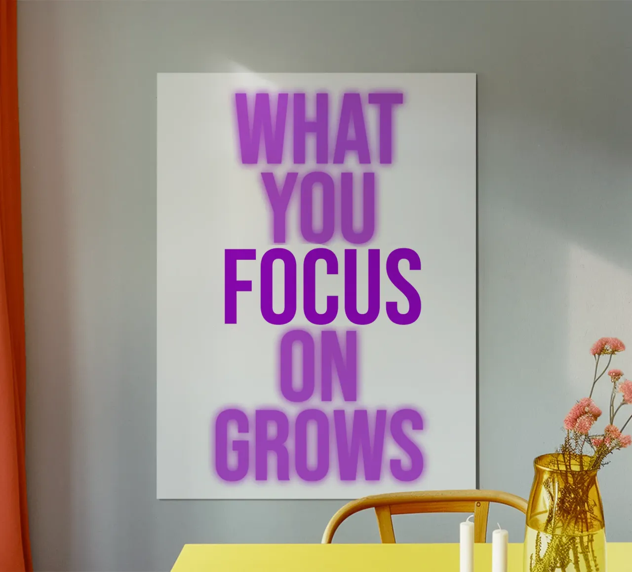 Focus poster da Happy 😃 Art 🎨 by Christine Schnoell