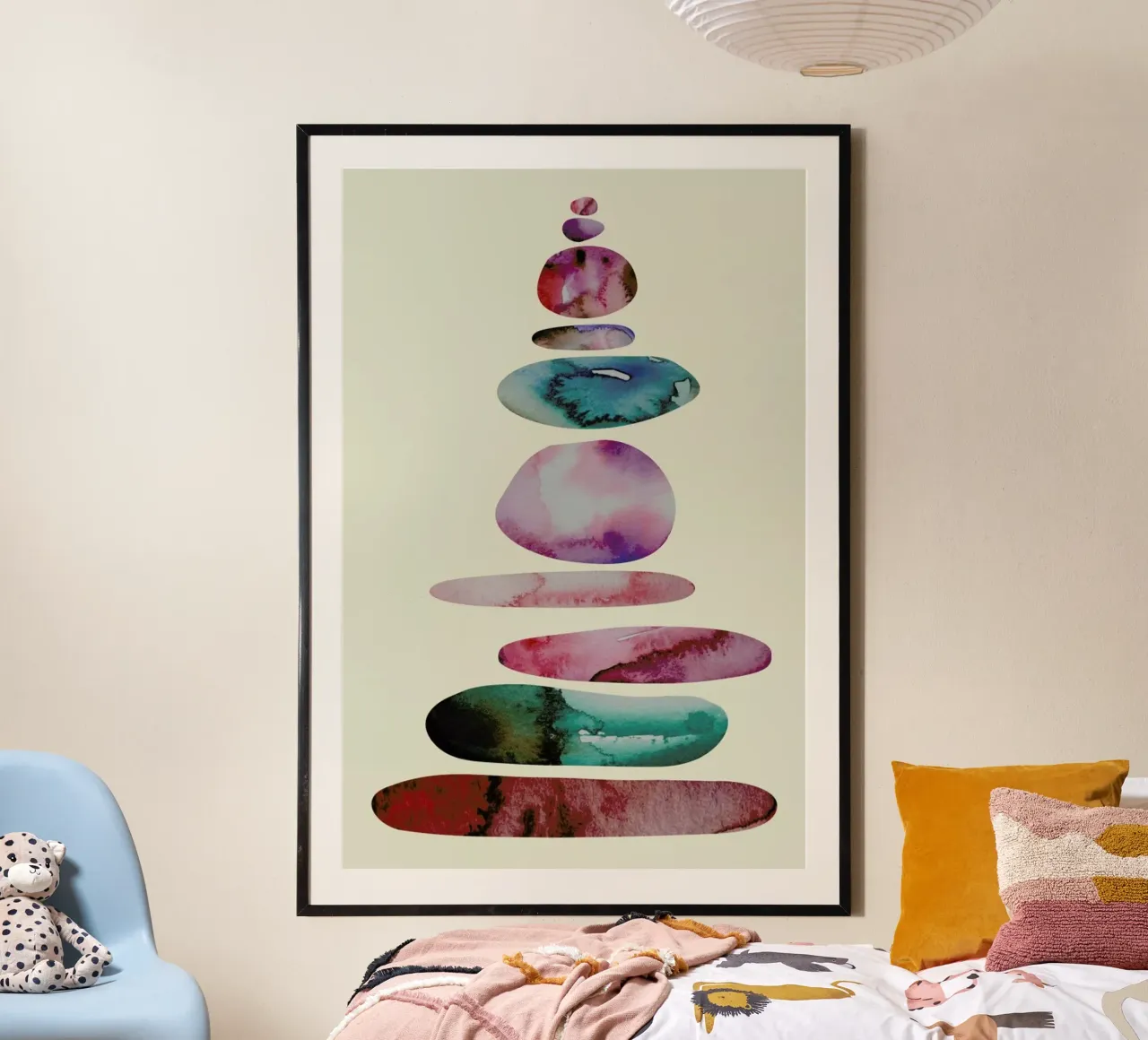Aqua Turm 1 poster by Sabrina Ziegenhorn