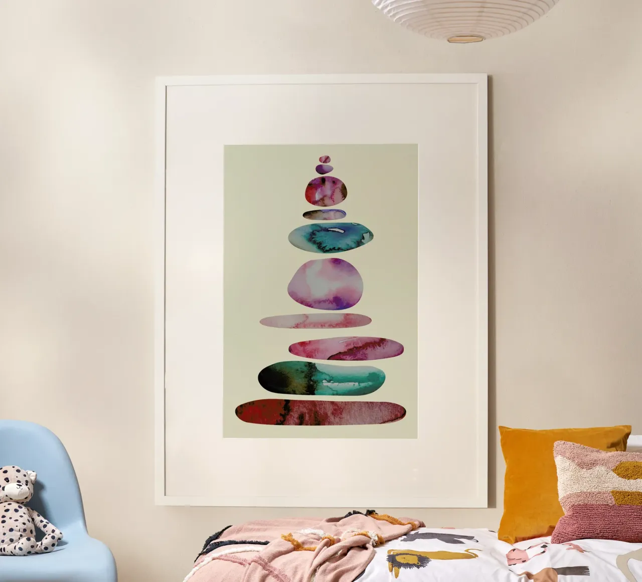 Aqua Turm 1 poster by Sabrina Ziegenhorn