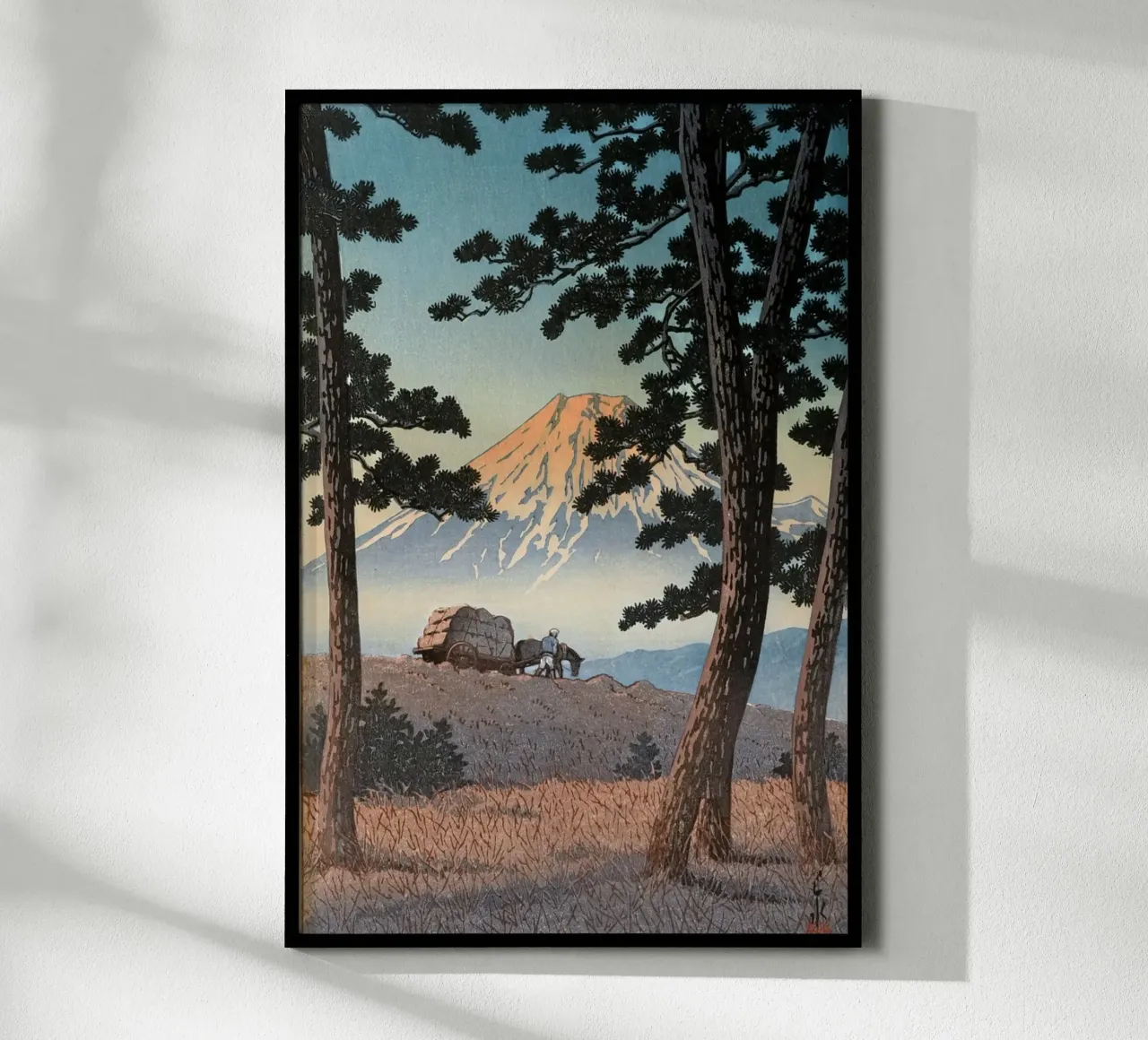 Ukiyo-e: Paesaggio giapponese, Vedute selezionate sul Tokaido poster da Aesthetic Muse
