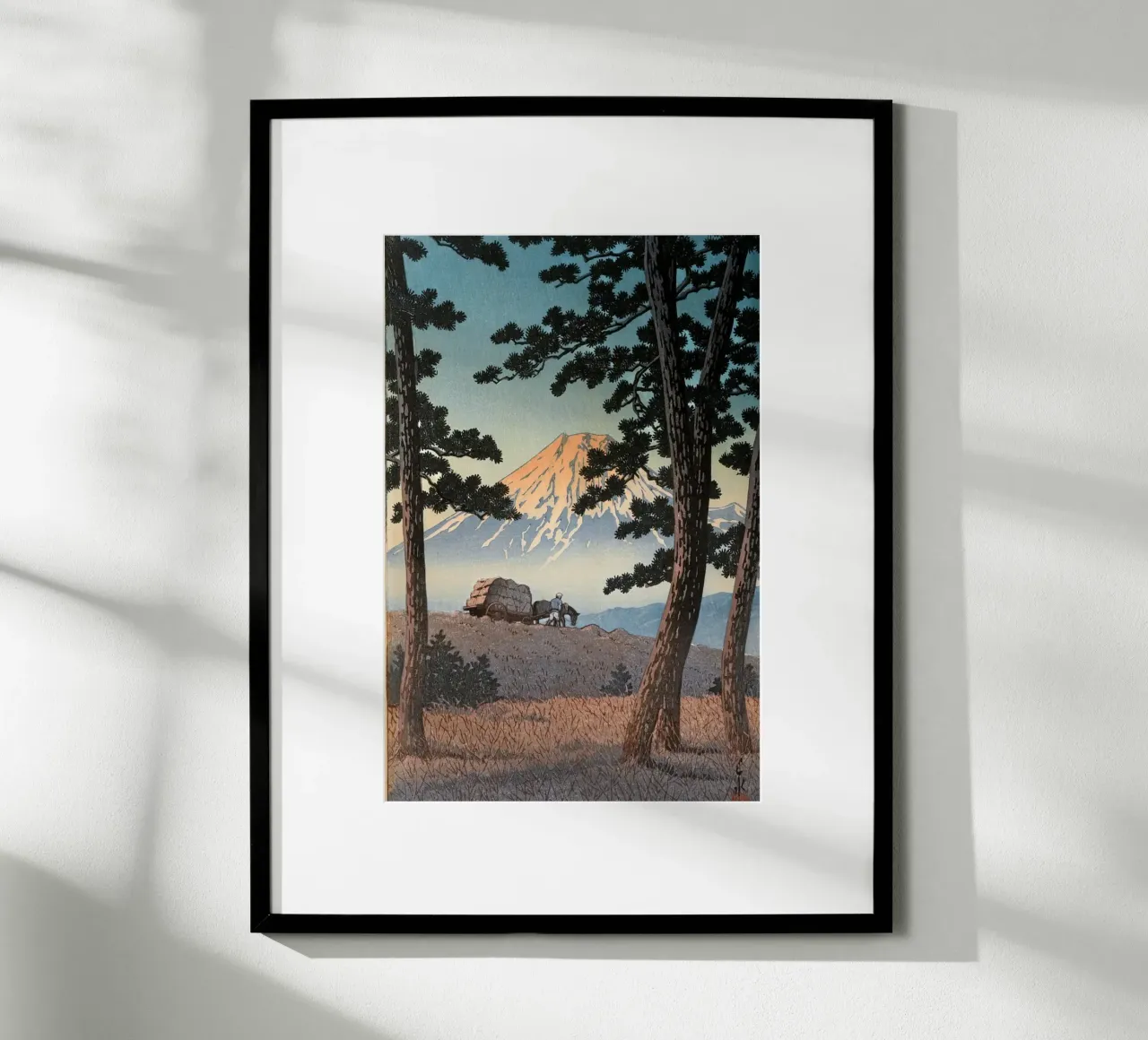 Ukiyo-e: Paesaggio giapponese, Vedute selezionate sul Tokaido poster da Aesthetic Muse