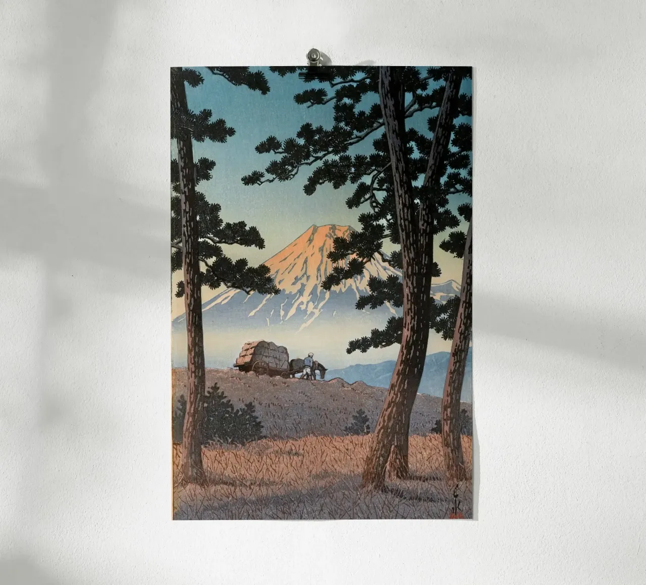 Ukiyo-e: Paesaggio giapponese, Vedute selezionate sul Tokaido poster da Aesthetic Muse