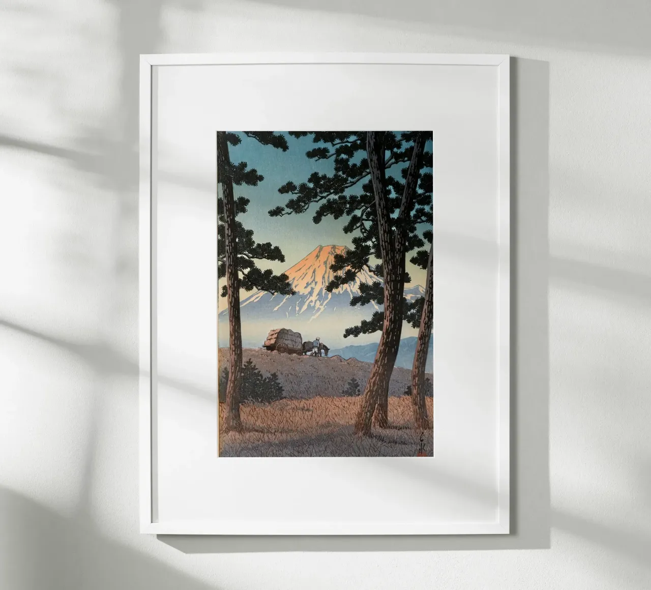 Ukiyo-e: Paesaggio giapponese, Vedute selezionate sul Tokaido poster da Aesthetic Muse