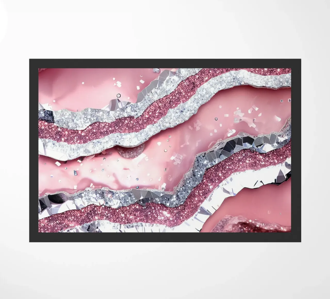 Texture agata rosa glam zerbino da Gemstone Textures