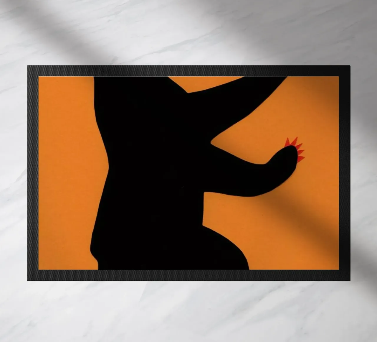 Berlin Bear doormat by Rosi Feist