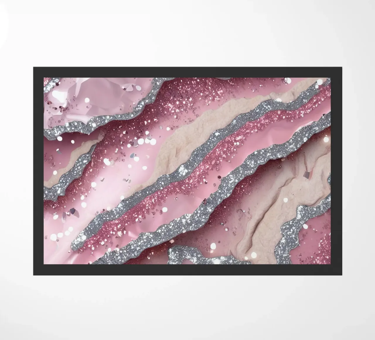 Texture agata rosa glam zerbino da Gemstone Textures