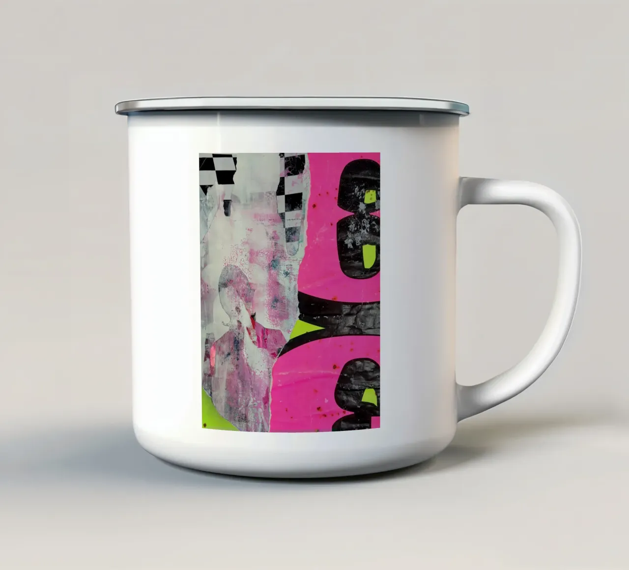 Blurred woman tazza in smalto da PeHa - ART