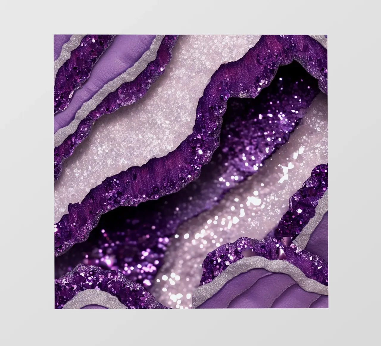 Texture glam dell'agata viola pellicola backlit da Gemstone Textures