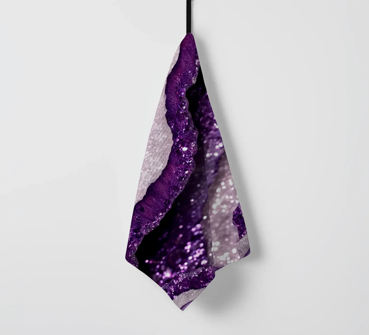 Texture glam dell'agata viola canovaccio da cucina da Gemstone Textures