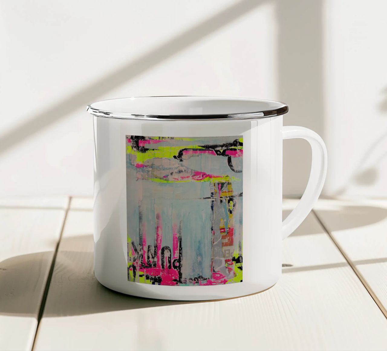 Neon Punkt! tazza in smalto da PeHa - ART