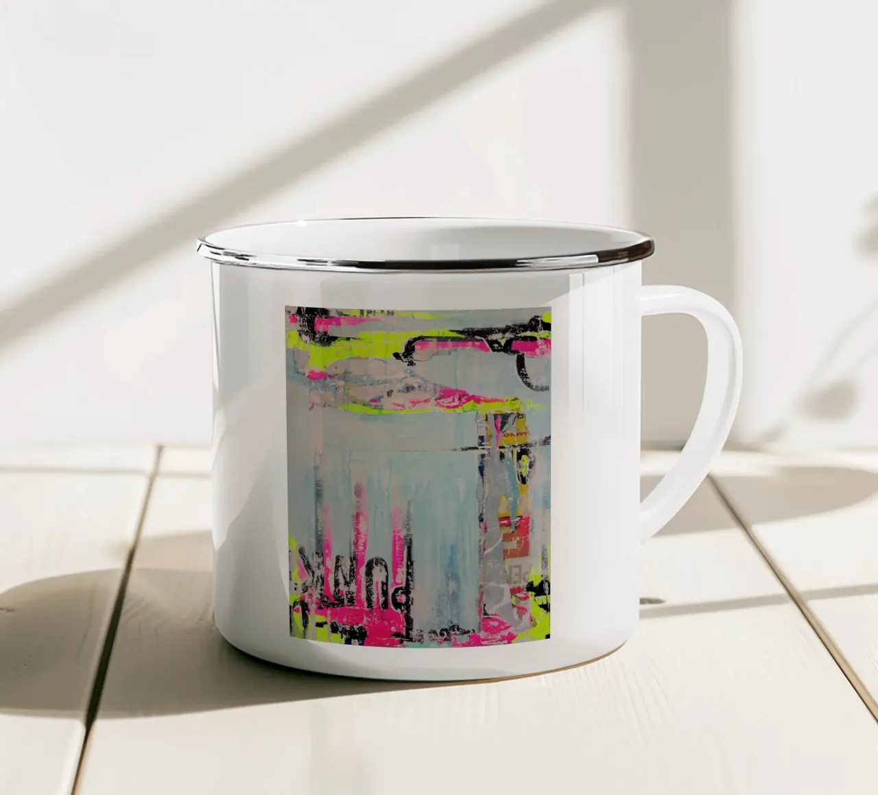 Neon Punkt! tazza in smalto da PeHa - ART