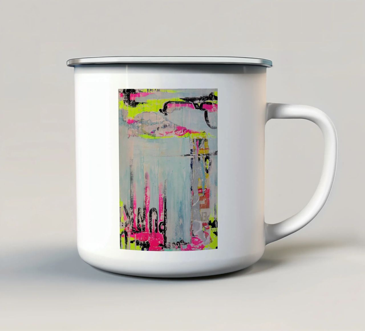 Neon Punkt! tazza in smalto da PeHa - ART