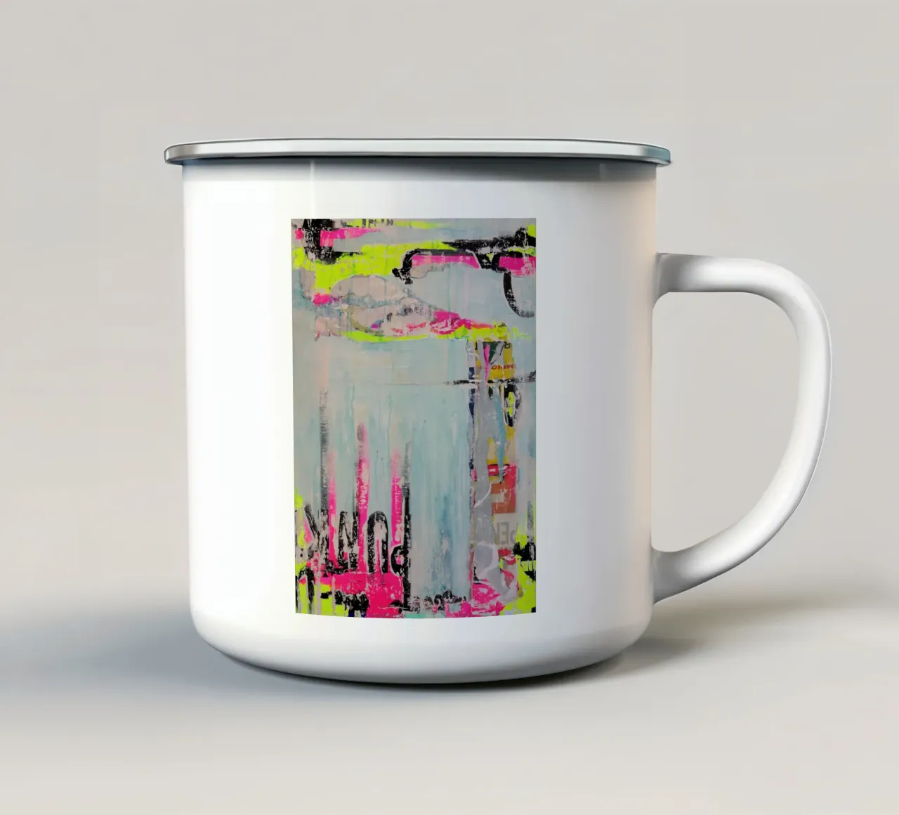 Neon Punkt! tazza in smalto da PeHa - ART