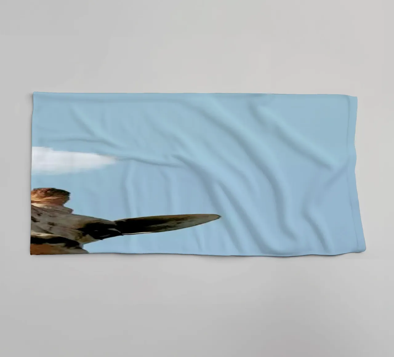 Hello towel by Rafael Burato