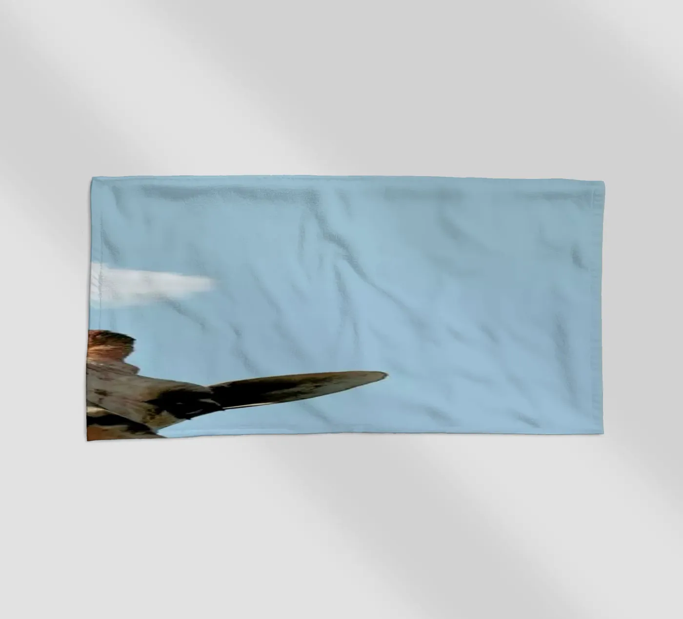 Hello beach towel by Rafael Burato