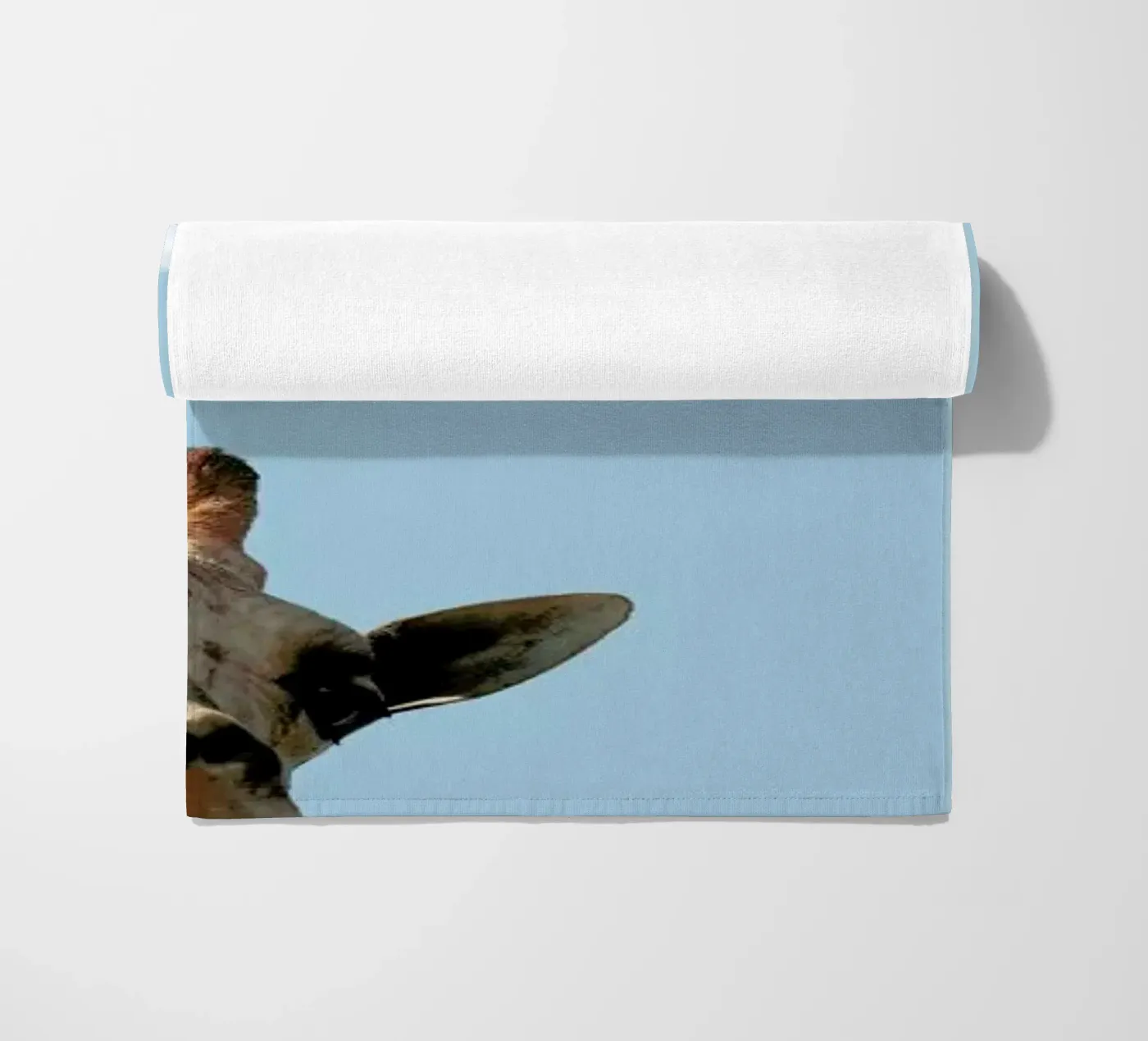 Hello beach towel by Rafael Burato