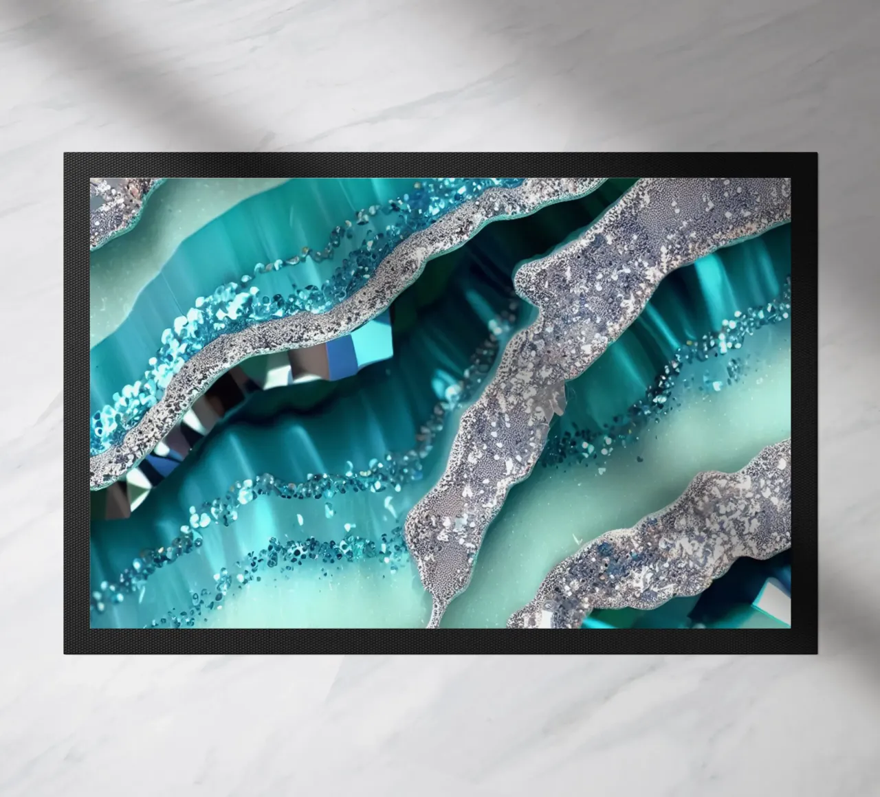 Texture agata turchese glam zerbino da Gemstone Textures