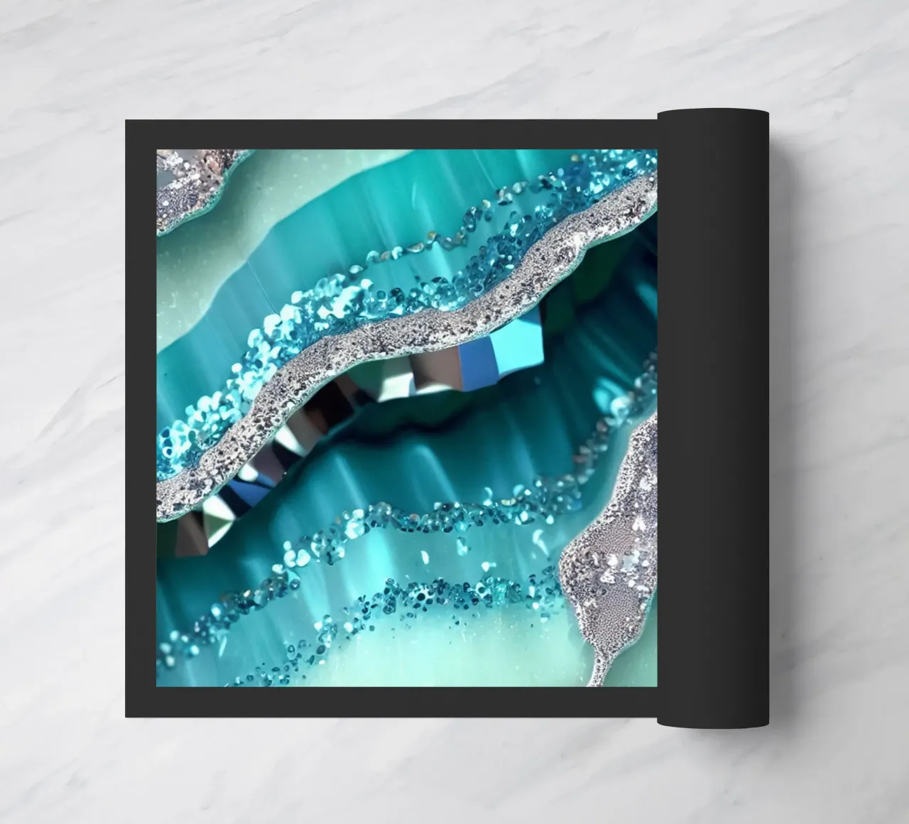 Texture agata turchese glam zerbino da Gemstone Textures