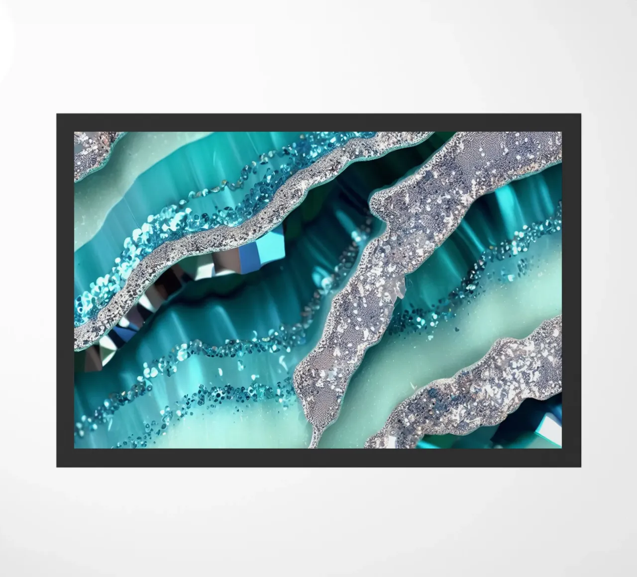 Texture agata turchese glam zerbino da Gemstone Textures