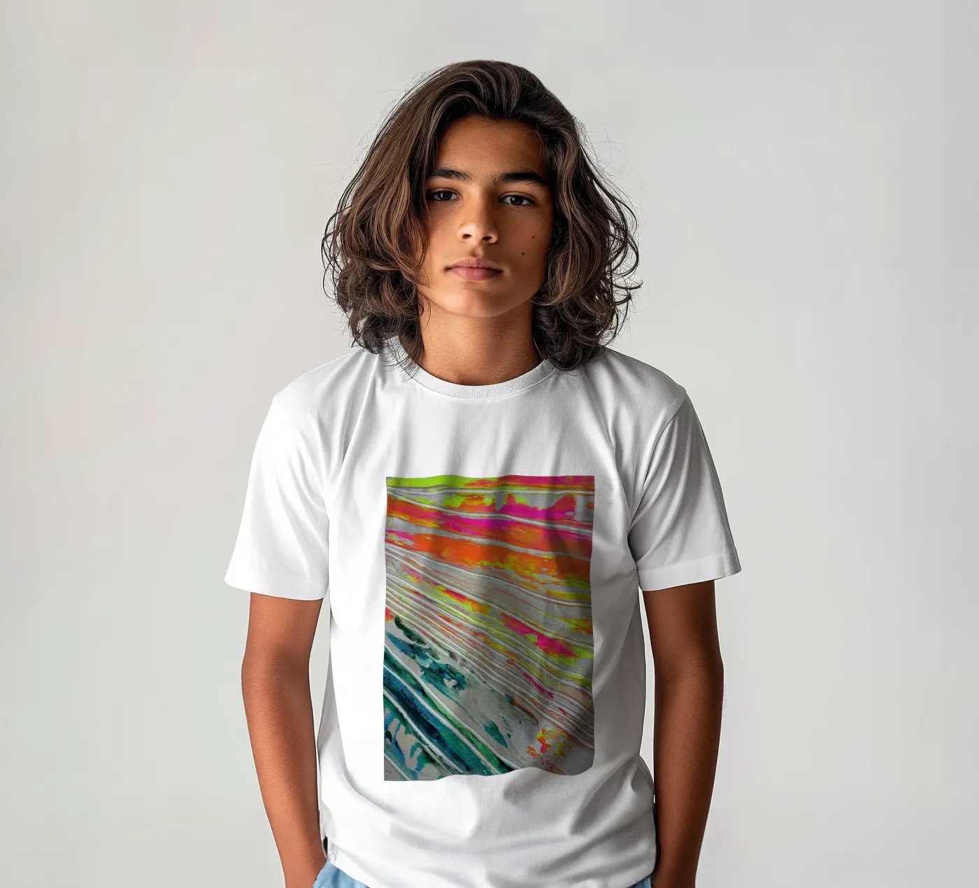 Sunset kinder t-shirt van PeHa - ART