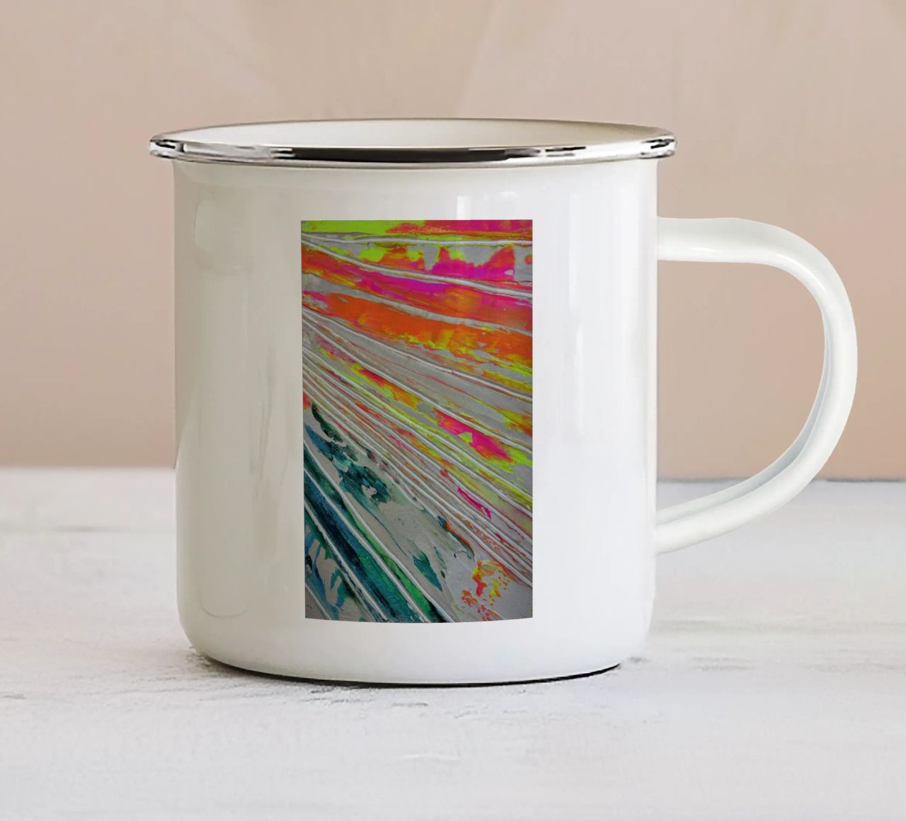 Sunset tazza in smalto da PeHa - ART