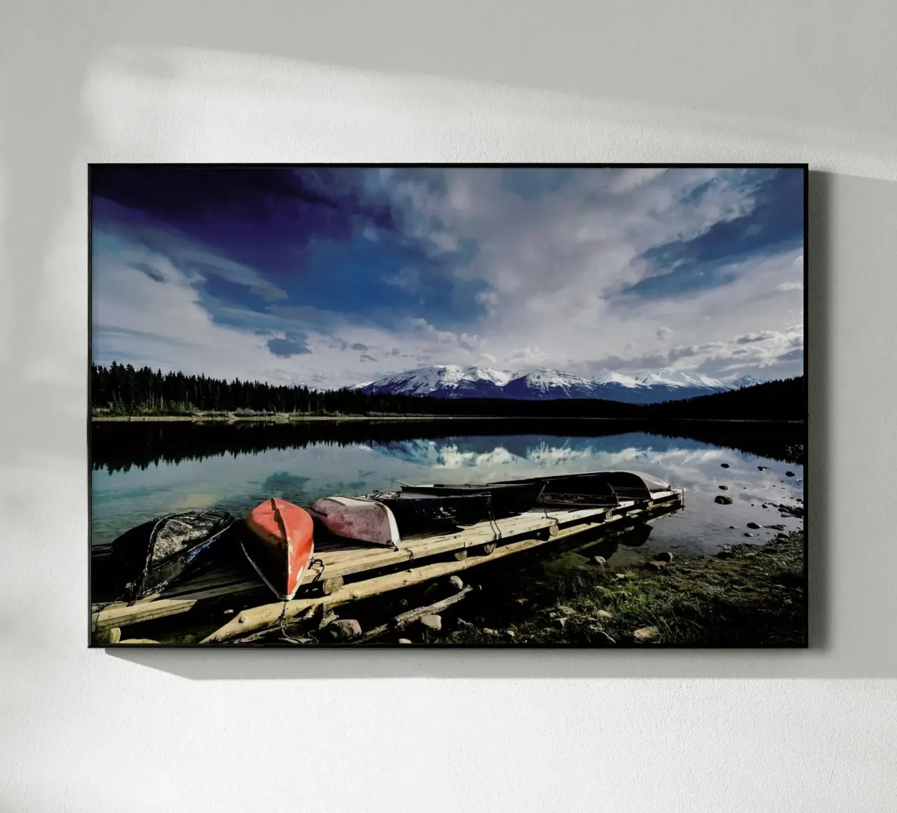 Canoes plexiglass da Cordula Schaefer